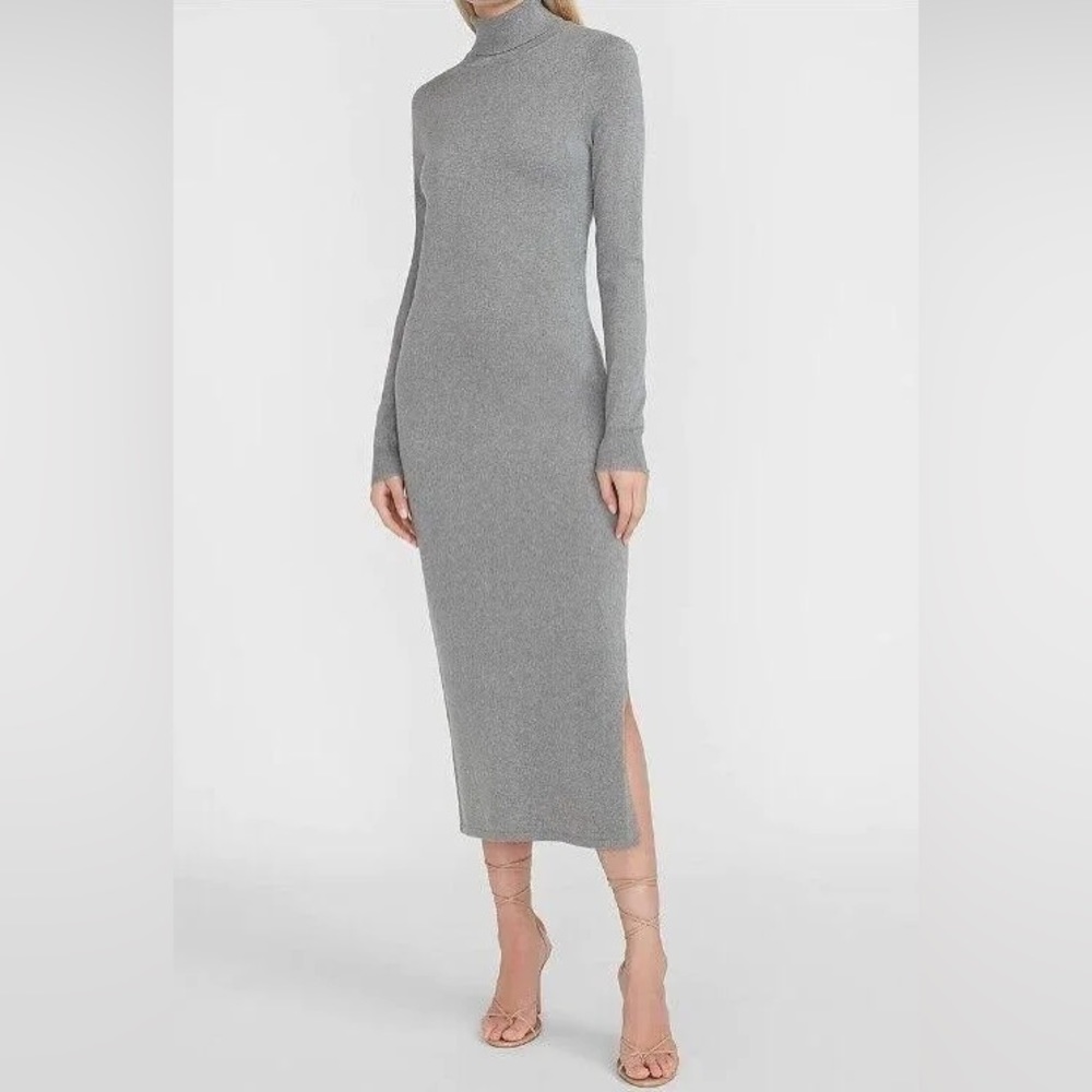 Express Turtleneck maxi sweater dress Size M New without tags